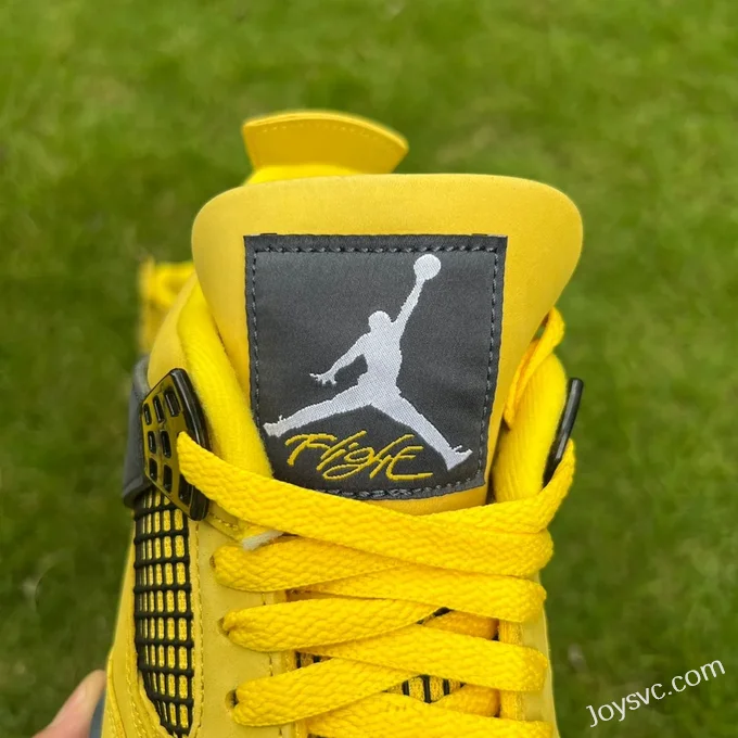 Air Jordan 4 CT8527-700 Black Yellow