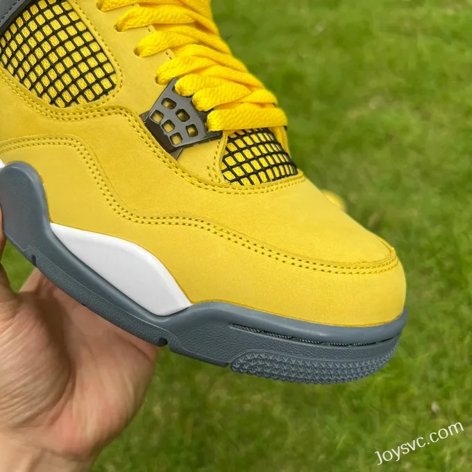 Air Jordan 4 CT8527-700 Black Yellow