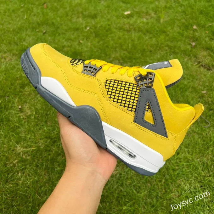 Air Jordan 4 CT8527-700 Black Yellow