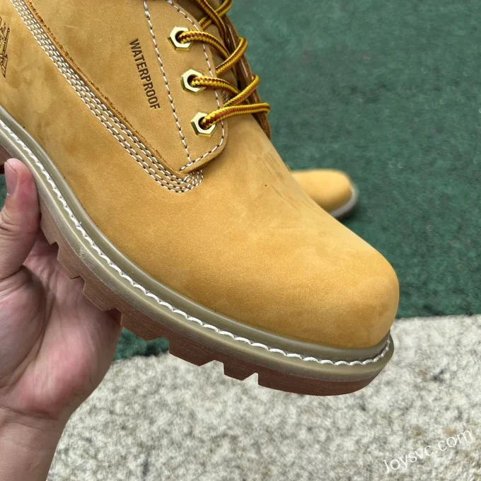 CAT GORE-TEX Outdoor Work Boots Yellow Waterproof