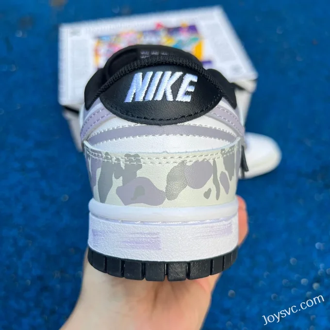 Custom Nike Dunk Low Camo Military Retro Sneakers DD1391-100