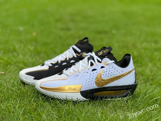 Nike Air Zoom GT Cut 3 White Black Gold HF5702