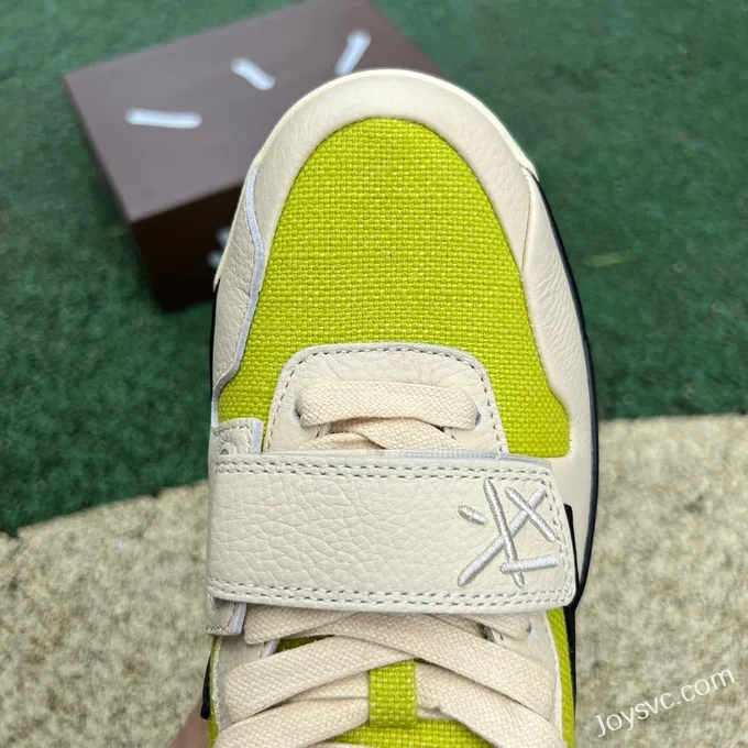 Travis Scott x Jordan Cut The Check FZ8117-102 Beige Yellow Green Black S2 Version