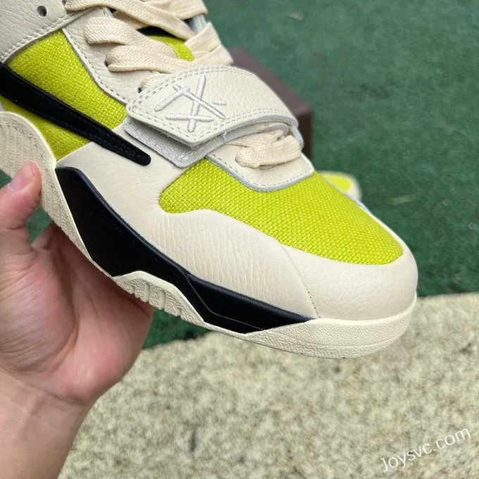 Travis Scott x Jordan Cut The Check FZ8117-102 Beige Yellow Green Black S2 Version