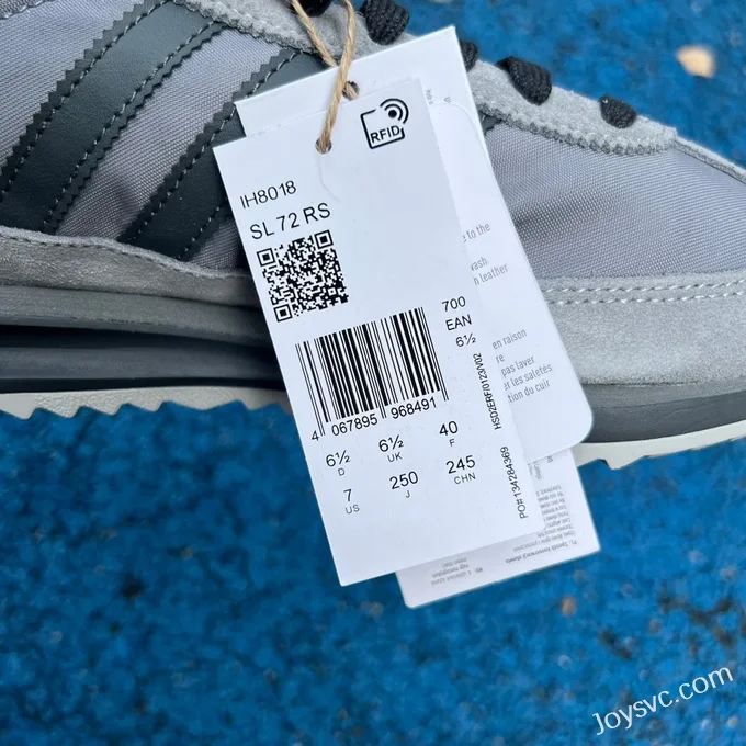 Adidas SL 72 Grey Black Retro Sneakers IH8018