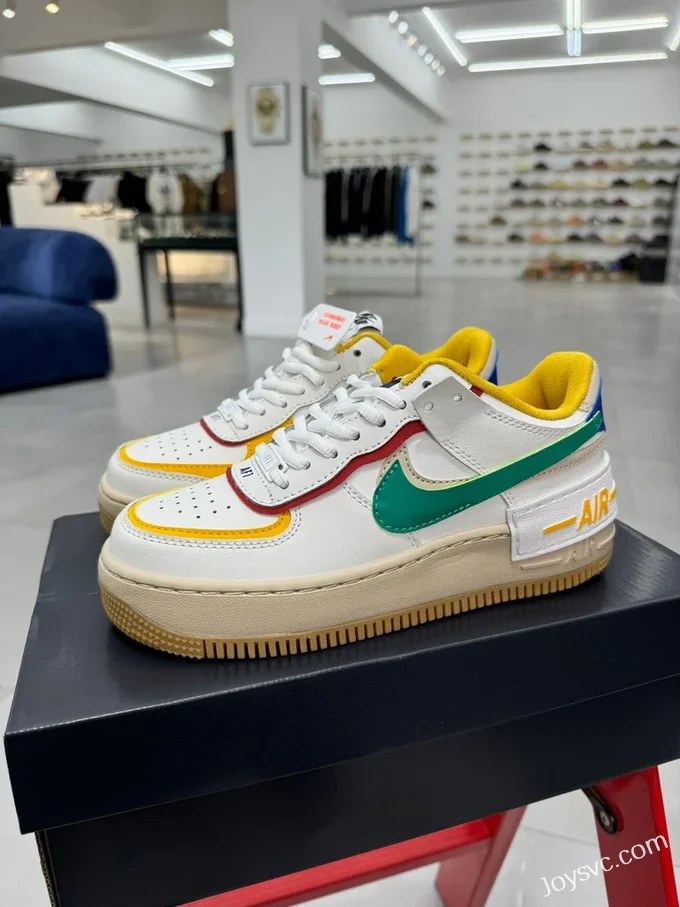 Nike Air Force 1 Shadow Macaron Series White Color 38 CI0919-118