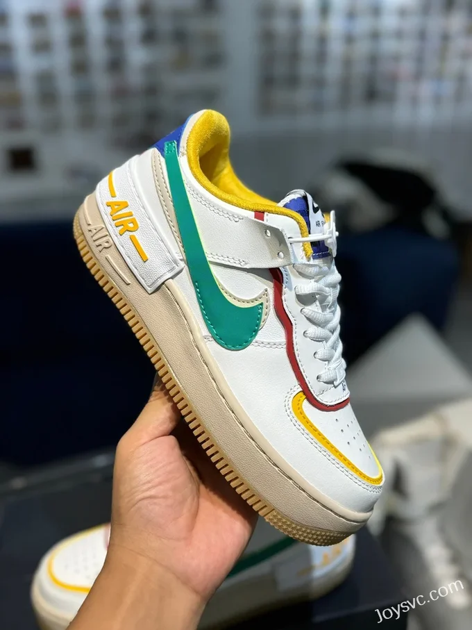 Nike Air Force 1 Shadow Macaron Series White Color 38 CI0919-118