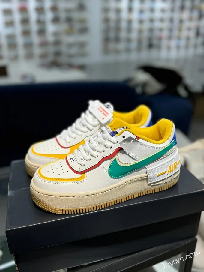 Nike Air Force 1 Shadow Macaron Series White Color 38 CI0919-118