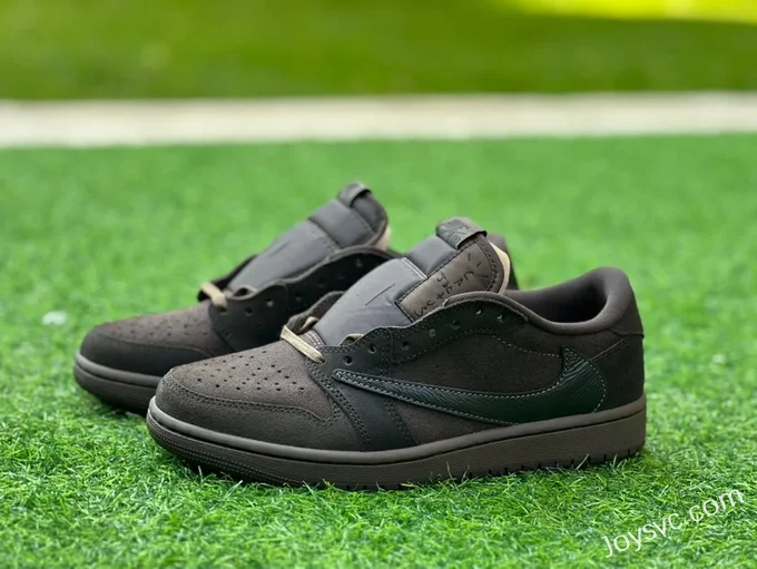 Travis Scott x Air Jordan 1 Low DM7866-202 Black Brown 2.0 Reverse Swoosh