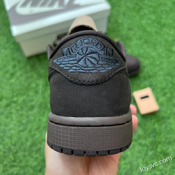 Travis Scott x Air Jordan 1 Low DM7866-202 Black Brown 2.0 Reverse Swoosh