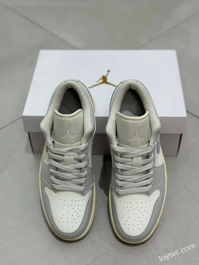 Air Jordan 1 Low DC0774-103 White Grey Top Quality