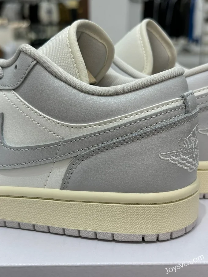 Air Jordan 1 Low DC0774-103 White Grey Top Quality