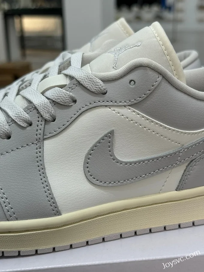 Air Jordan 1 Low DC0774-103 White Grey Top Quality