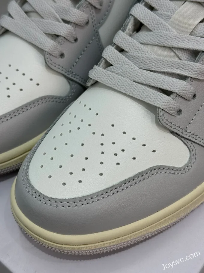 Air Jordan 1 Low DC0774-103 White Grey Top Quality