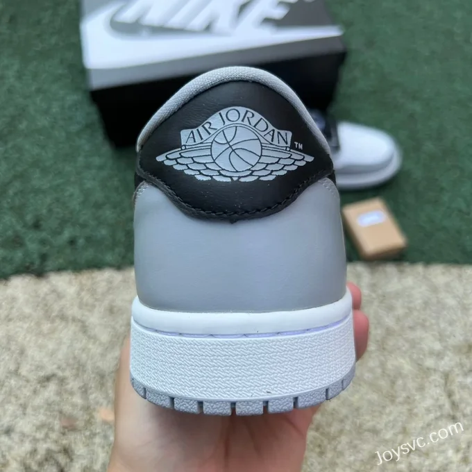 Air Jordan 1 Low CZ0790-110 White Grey Black Hook DT Version