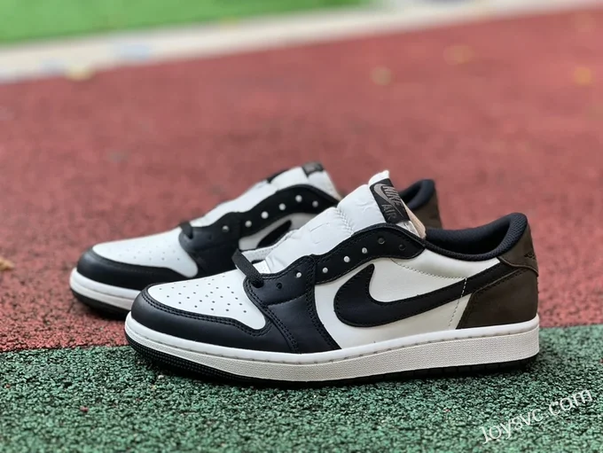 Air Jordan 1 Low CZ0790-102 Black White Brown Retro