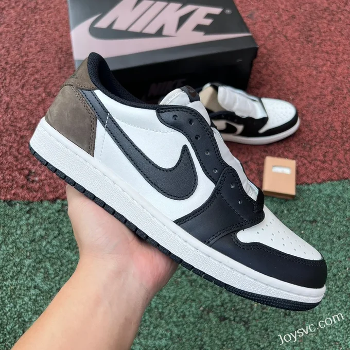 Air Jordan 1 Low CZ0790-102 Black White Brown Retro