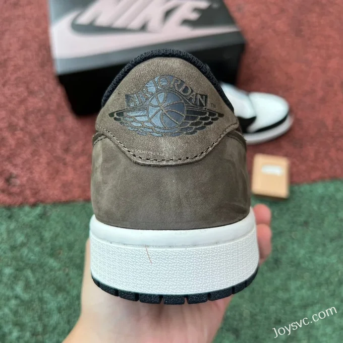 Air Jordan 1 Low CZ0790-102 Black White Brown Retro