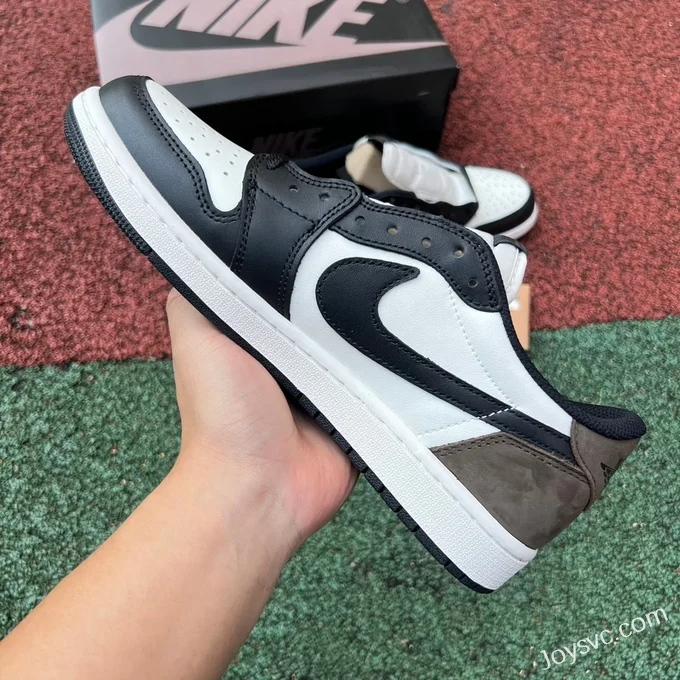 Air Jordan 1 Low CZ0790-102 Black White Brown Retro