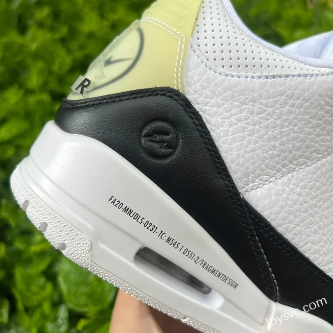 Air Jordan 3 x Fragment DA3595-100 Black White