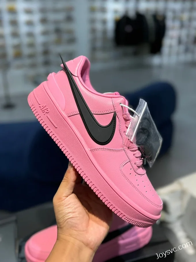 AMBUSH x Nike Air Force 1 Pink Retro Basketball Shoes DV3464-601