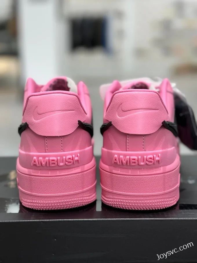 AMBUSH x Nike Air Force 1 Pink Retro Basketball Shoes DV3464-601