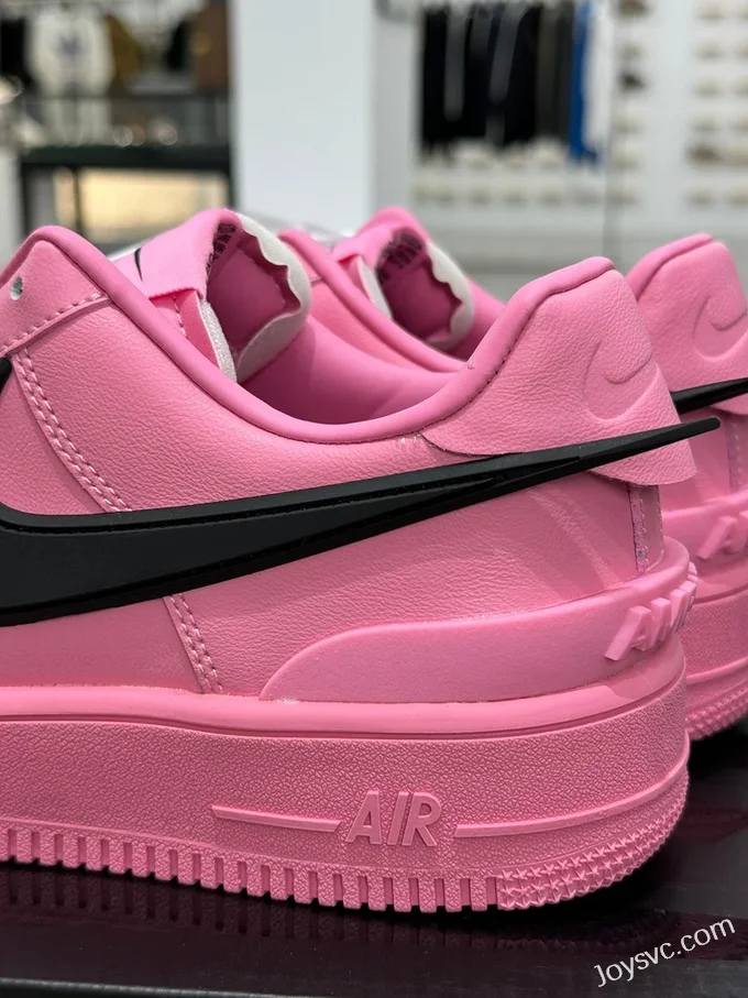 AMBUSH x Nike Air Force 1 Pink Retro Basketball Shoes DV3464-601