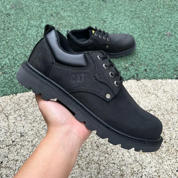 CAT GORE-TEX Low Top Black Outdoor Boots