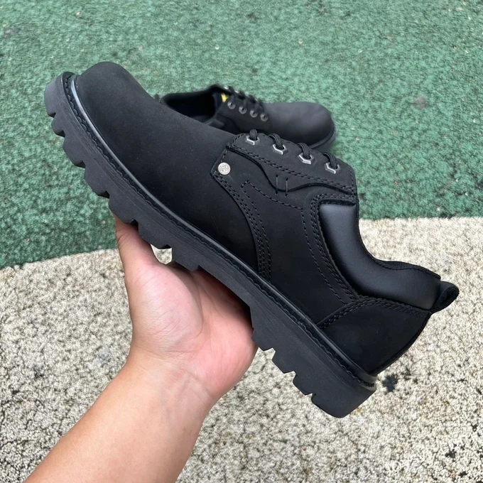 CAT GORE-TEX Low Top Black Outdoor Boots