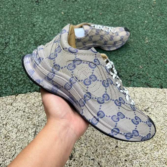 Gucci Run Washed Grey Blue