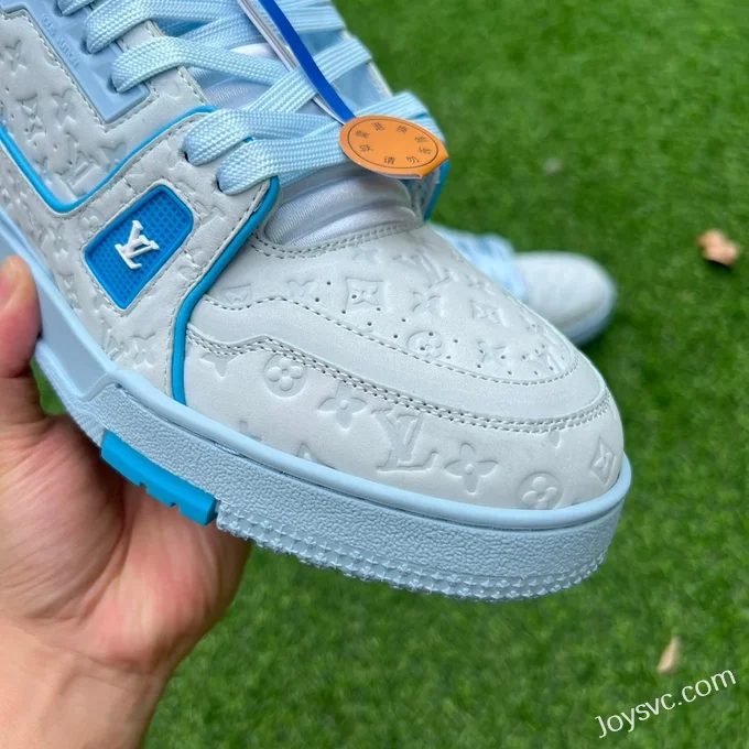 Louis Vuitton Trainer UNC Blue Y Version