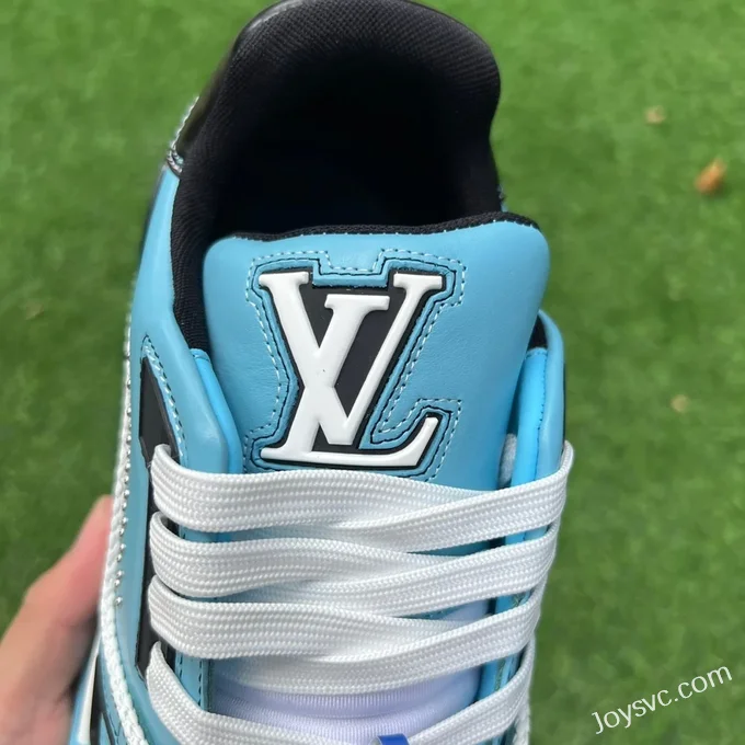 Louis Vuitton Trainer Blue Black Y Version