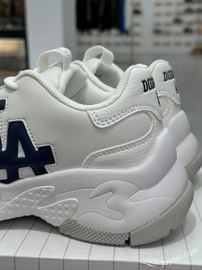 MLB BigBall Chunky Dad Shoes White LA