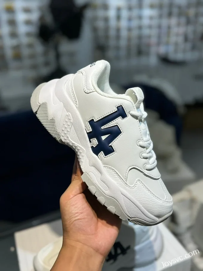 MLB BigBall Chunky Dad Shoes White LA