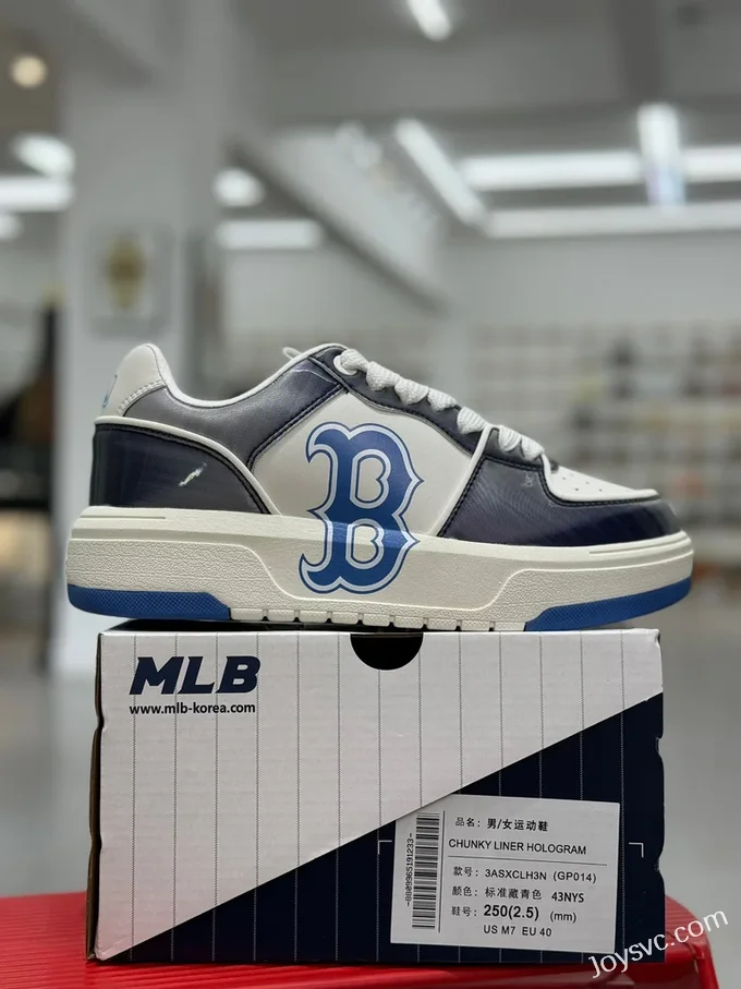 MLB Chunky Liner Navy Blue Dad Shoes