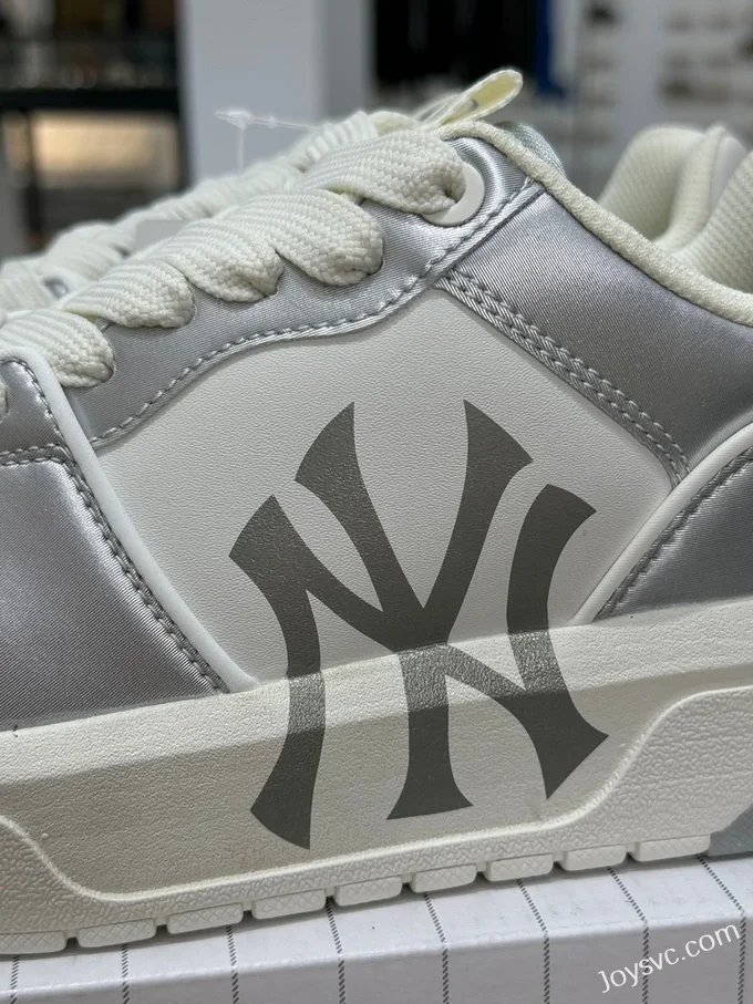 MLB Chunky Liner Liquid Silver Dad Shoes