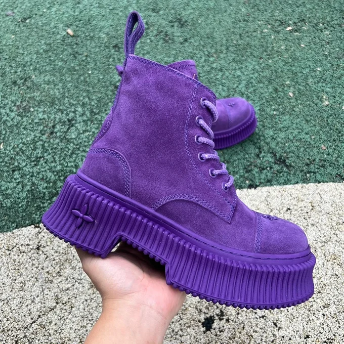 SMFK High Top Purple Sneakers