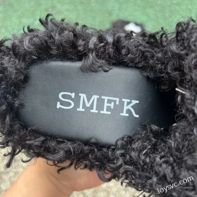 SMFK Black Curly Sandals