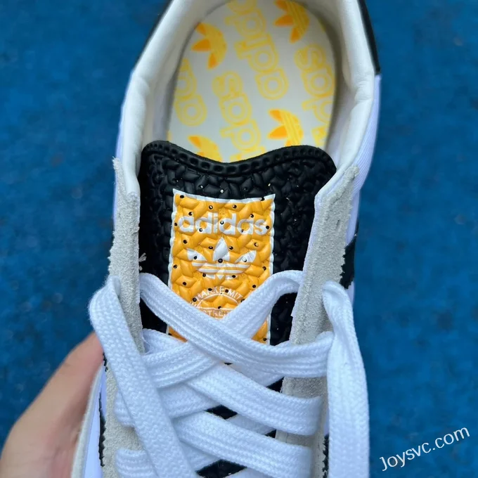 Adidas SL 72 White Grey Black Yellow Retro Sneakers IH4823