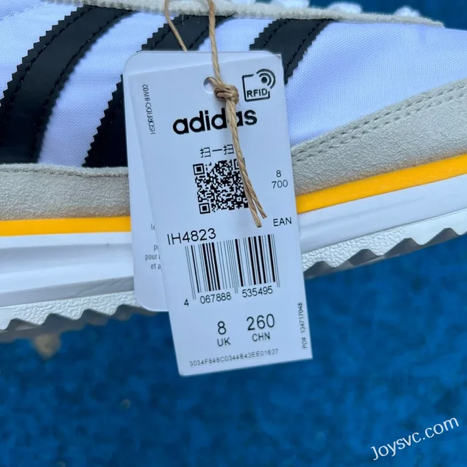 Adidas SL 72 White Grey Black Yellow Retro Sneakers IH4823