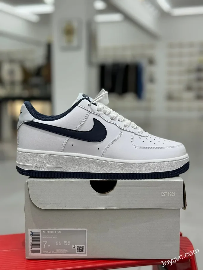 Nike Air Force 1 White Navy FV5948-104