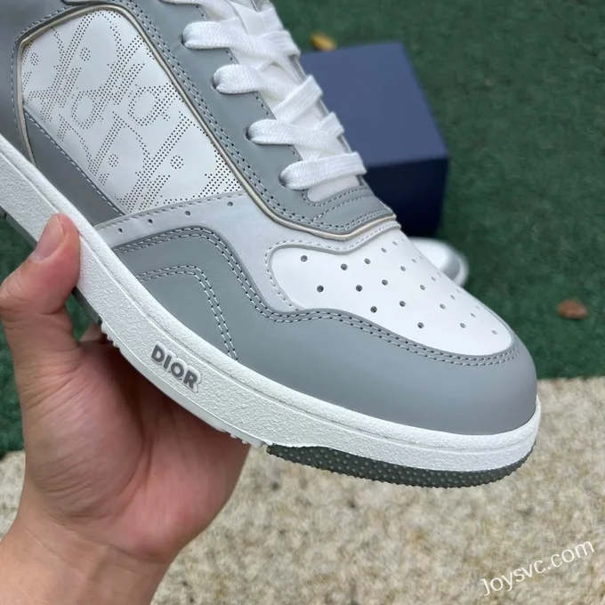 DIOR B27 Low Top White Grey Sneakers