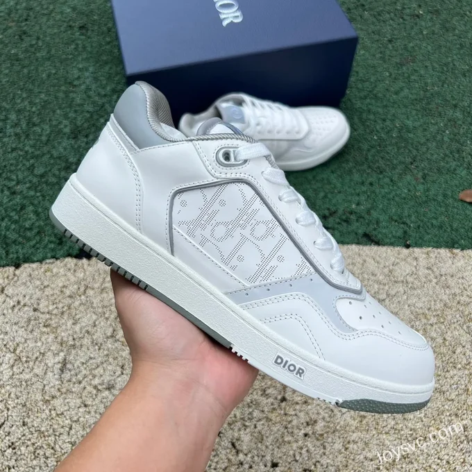 DIOR B27 Low Top Pure White Sneakers