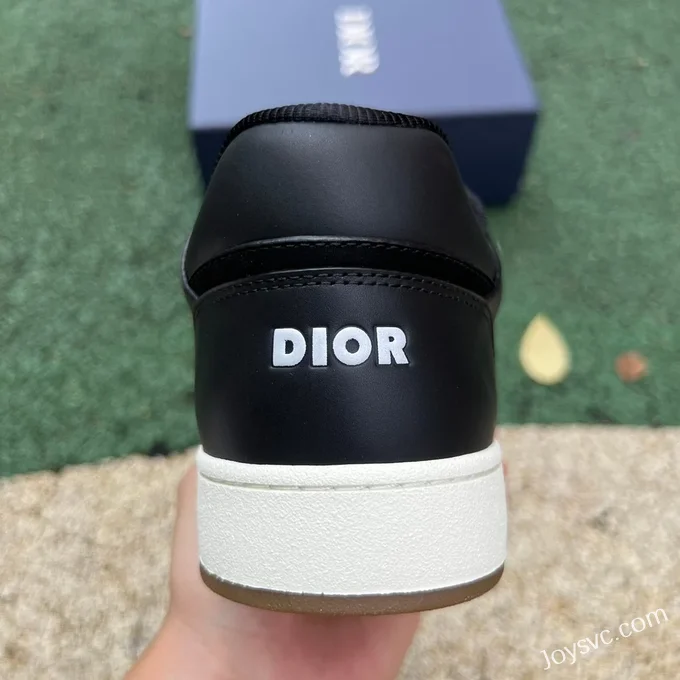 DIOR B27 Low Top Black White Sneakers