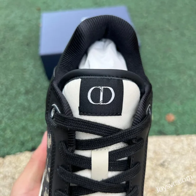 DIOR B27 Low Top Black White Sneakers