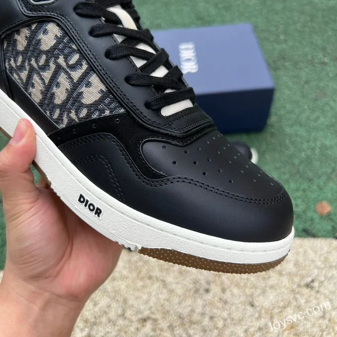 DIOR B27 Low Top Black White Sneakers