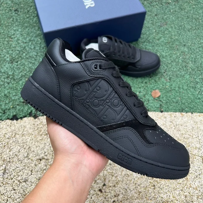 DIOR B27 Low Top Black Soul Sneakers