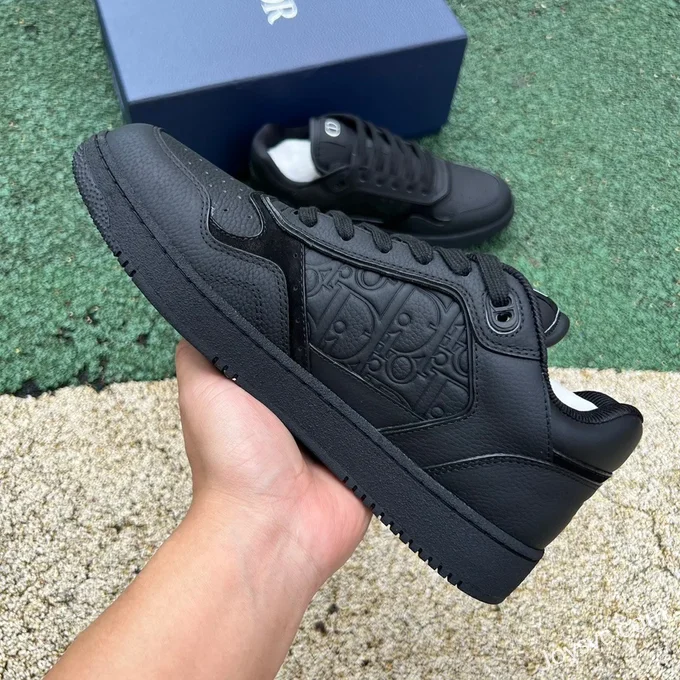 DIOR B27 Low Top Black Soul Sneakers