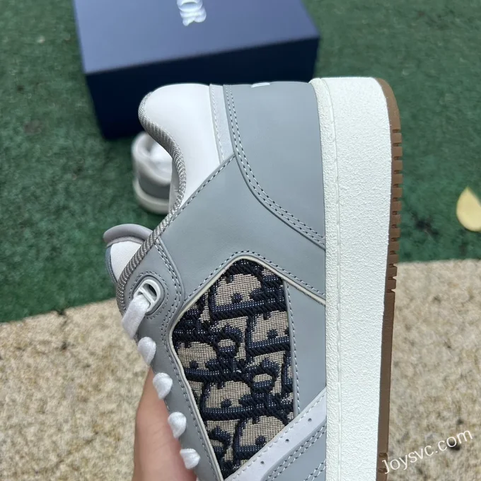 DIOR B27 Low Top Grey White Sneakers