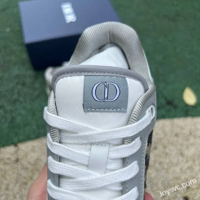 DIOR B27 Low Top Grey White Sneakers